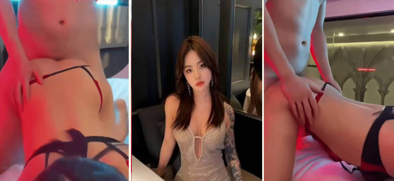 抖音网红海胆的越野车私拍泄密 擦边群交视频被疯传